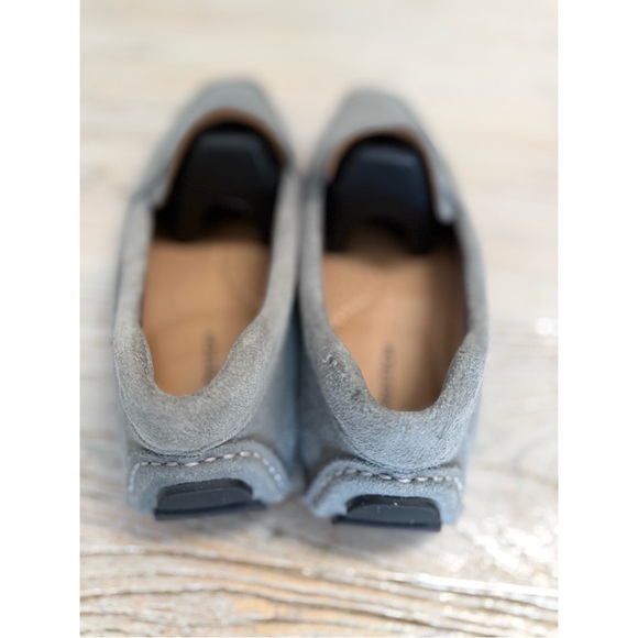 New Men’s Nordstrom suede Loafers gray size 10 - Picture 8 of 12